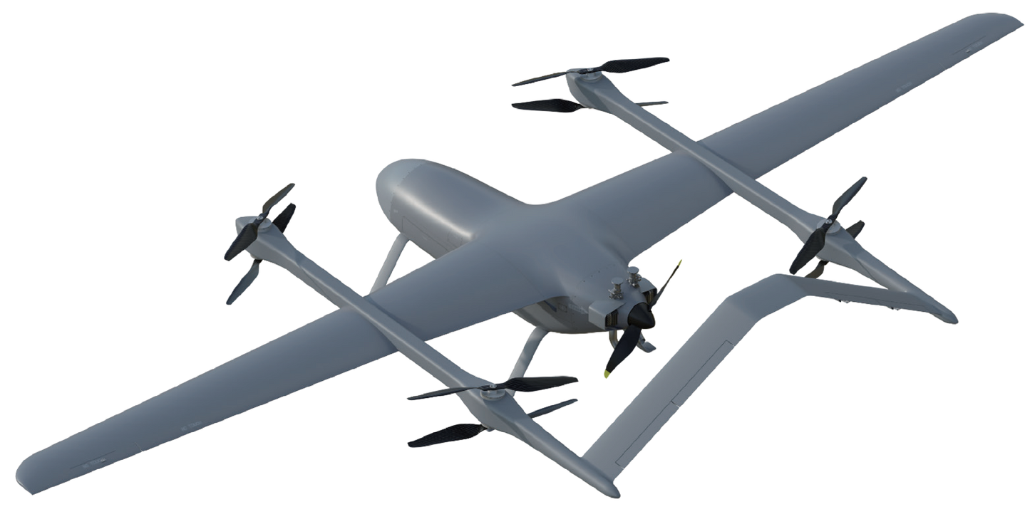 Military Folding Cruise Drone