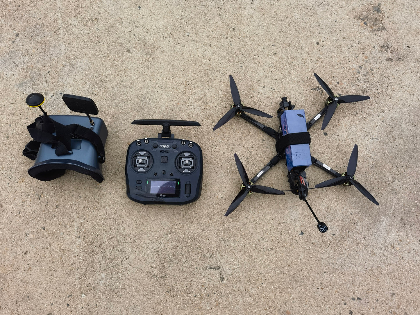 Drone bomb attacker
