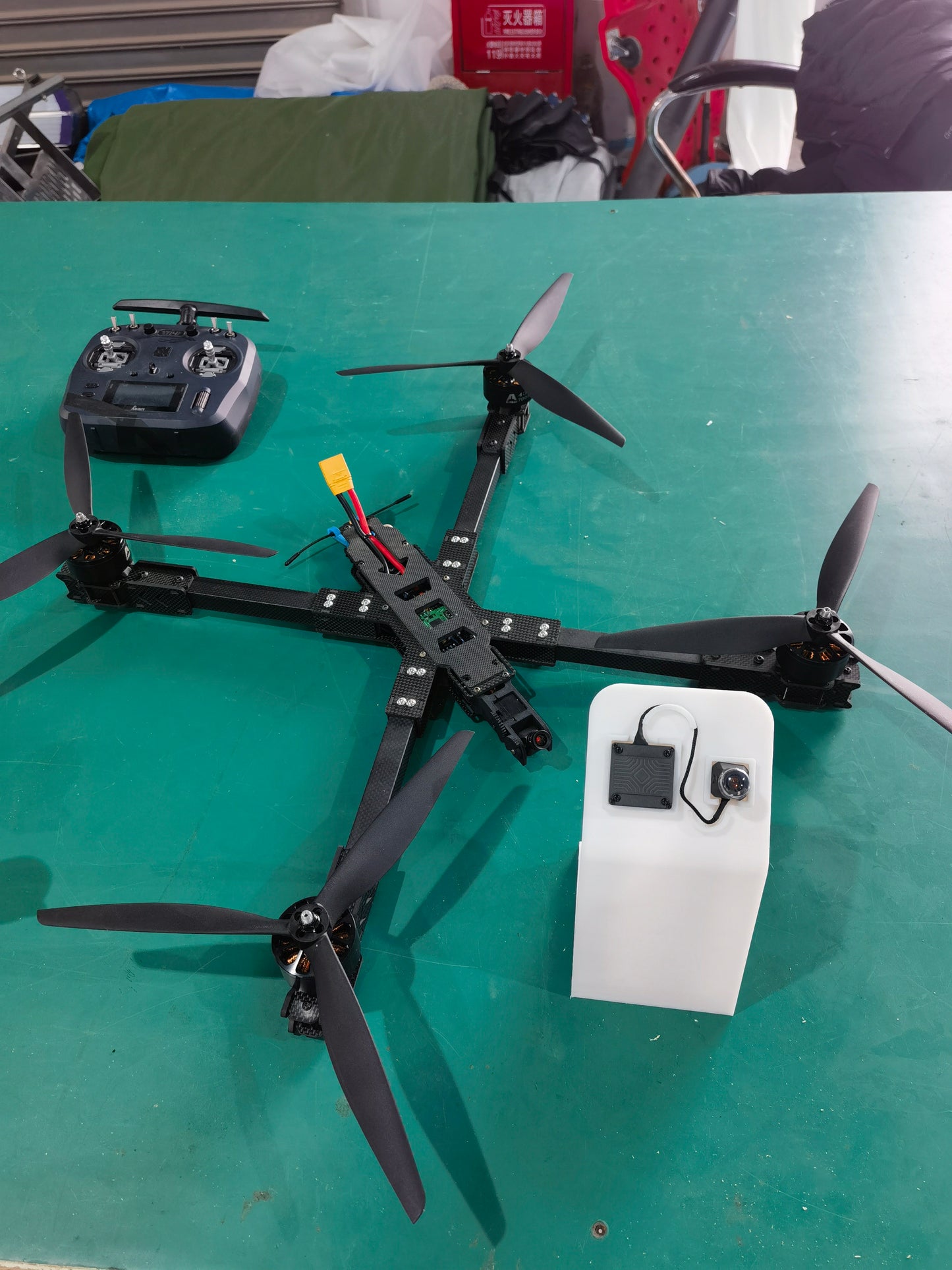 Drone bomb attacker