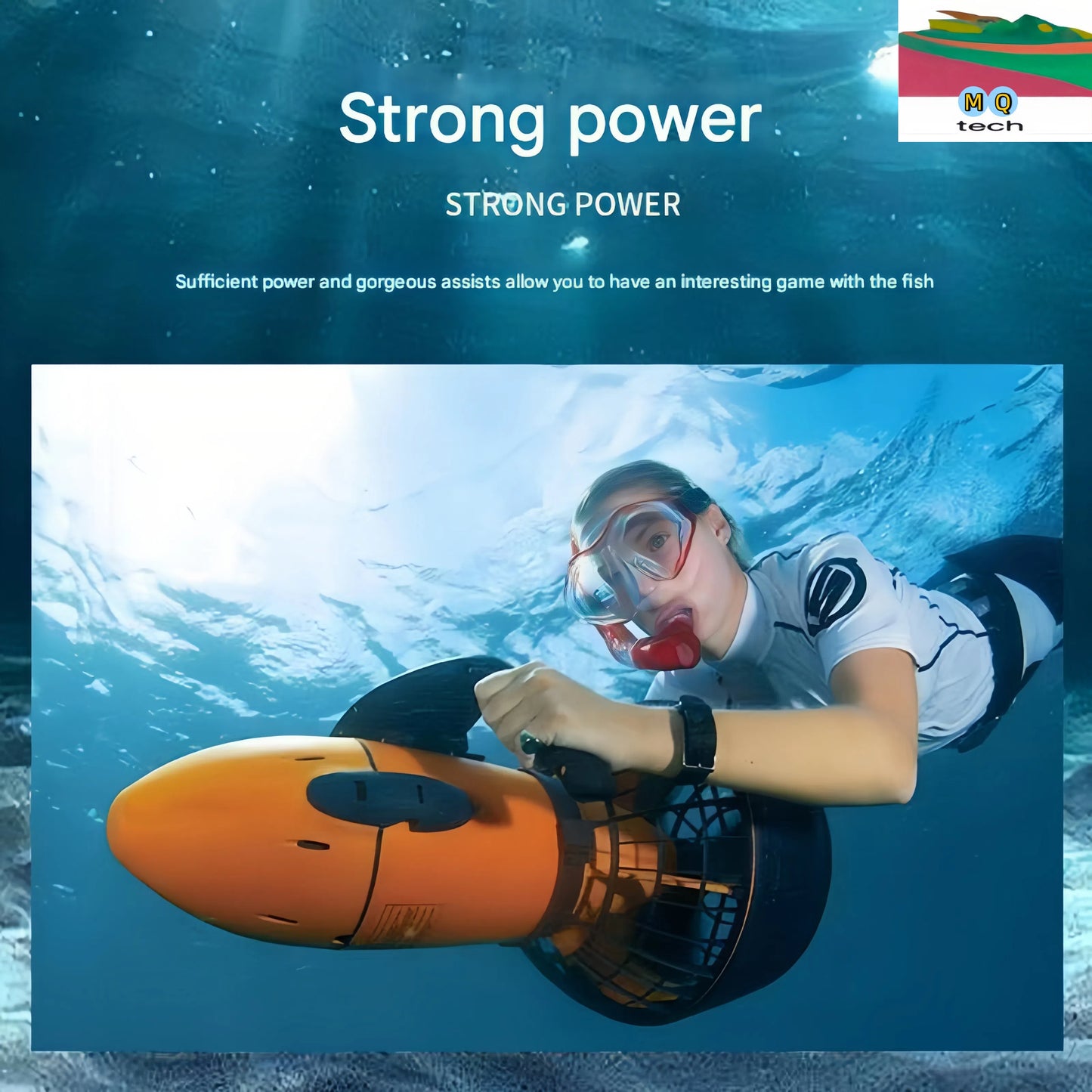 Explore the underwater world with the Poseidon Series Submersible Propelling Vehicle