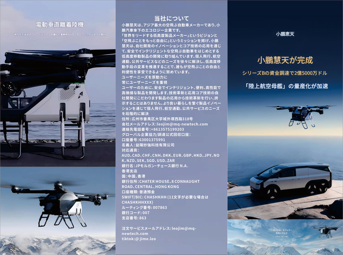 投資する：日本における空飛ぶクルマ市場の協力展望に関するブリーフィング