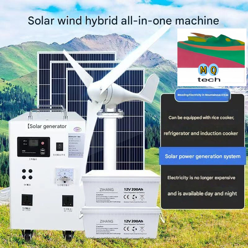 Wind-solar hybrid power generation system