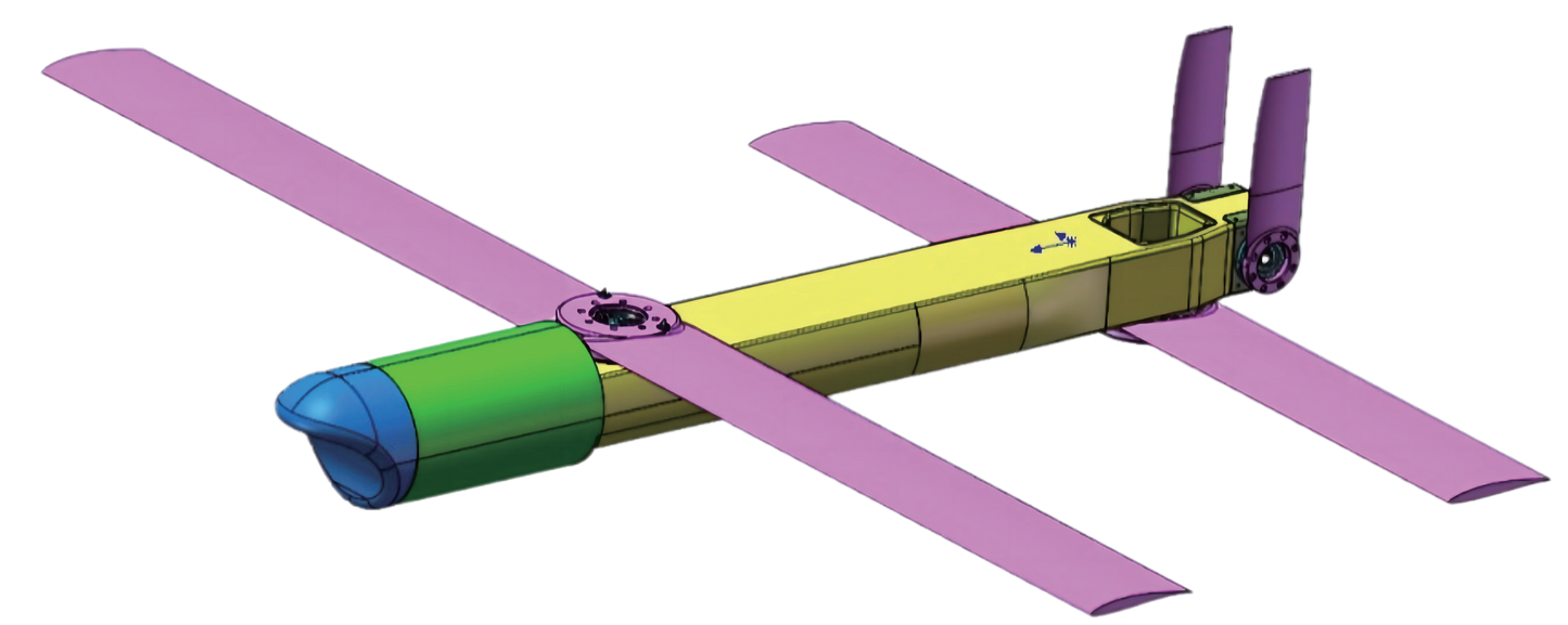Military Folding Cruise Drone