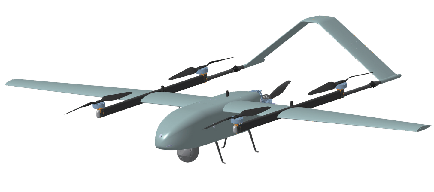 Military Folding Cruise Drone