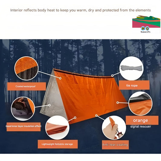 Survival Redefined: The Ultimate Frost-Proof Emergency Tent