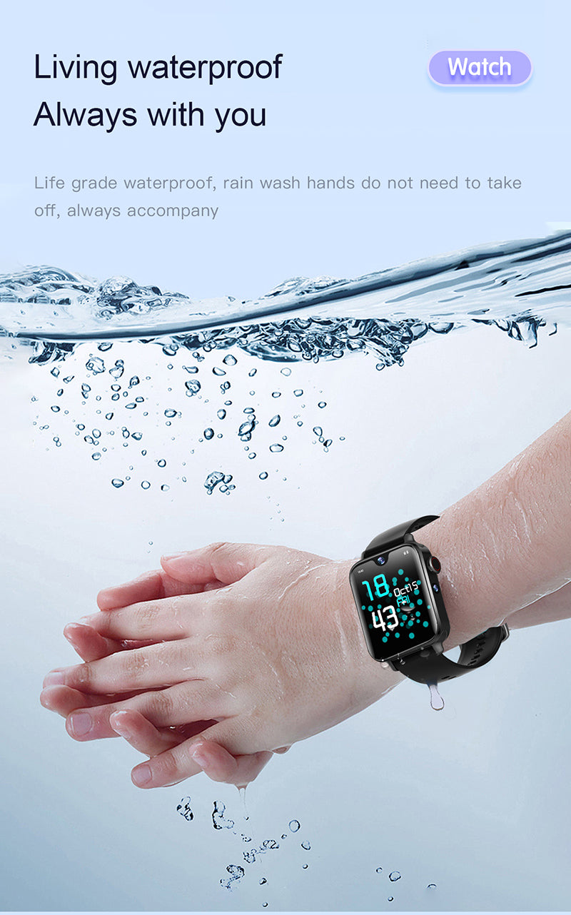 Smart watch Supports #Bluetooth #wireless #connection to play #music #remotely🎵Supports USB, #supports TF, supports SD reading, and also supports #AUX connection