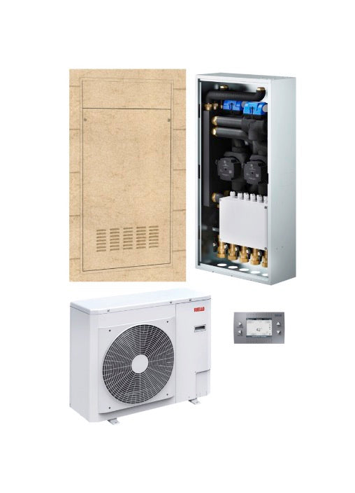 wall-mounted hybrid system