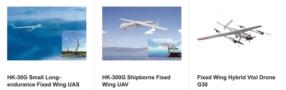 VTOL Fixed Wing Drones