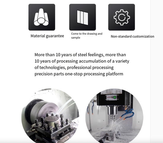 machine parts processing and manufacturing.